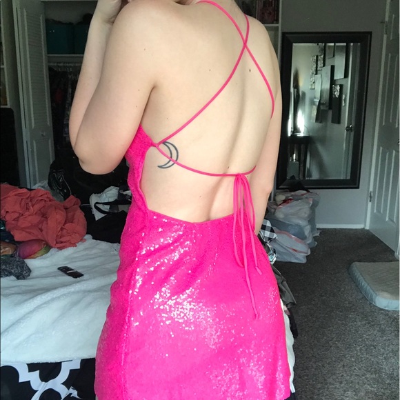 Motel Rocks Pink Mini Dress - Picture 4 of 7